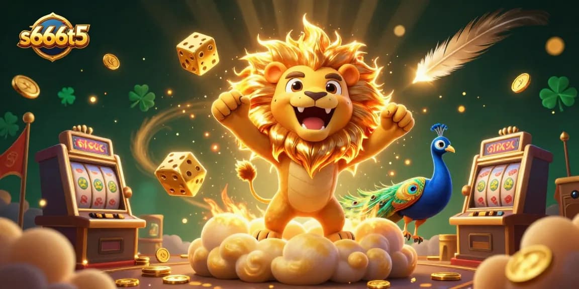Experience the excitement at s666t5's online casino with vibrant game action and vivid animations