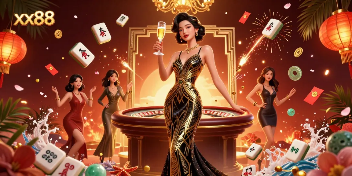 Experience the thrill of xx88 with engaging 3D casino elements and dazzling characters in gameplay.