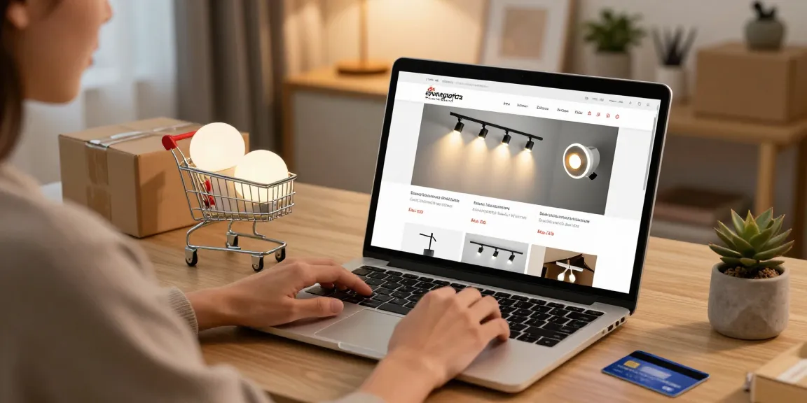 sina magnetica track lights showcased in an online shopping setting, ideal for e-commerce promotions and product reviews.