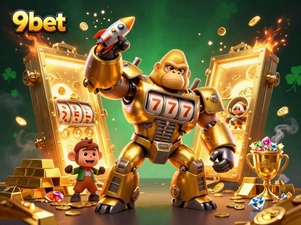Experience thrilling gameplay at 9bet with dynamic characters and vibrant casino elements.
