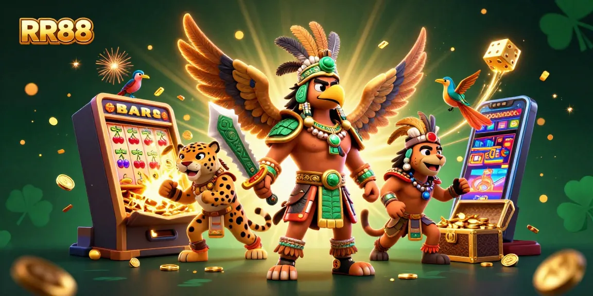 Experience the excitement at RR88 with dynamic slot wins and vibrant casino visuals.