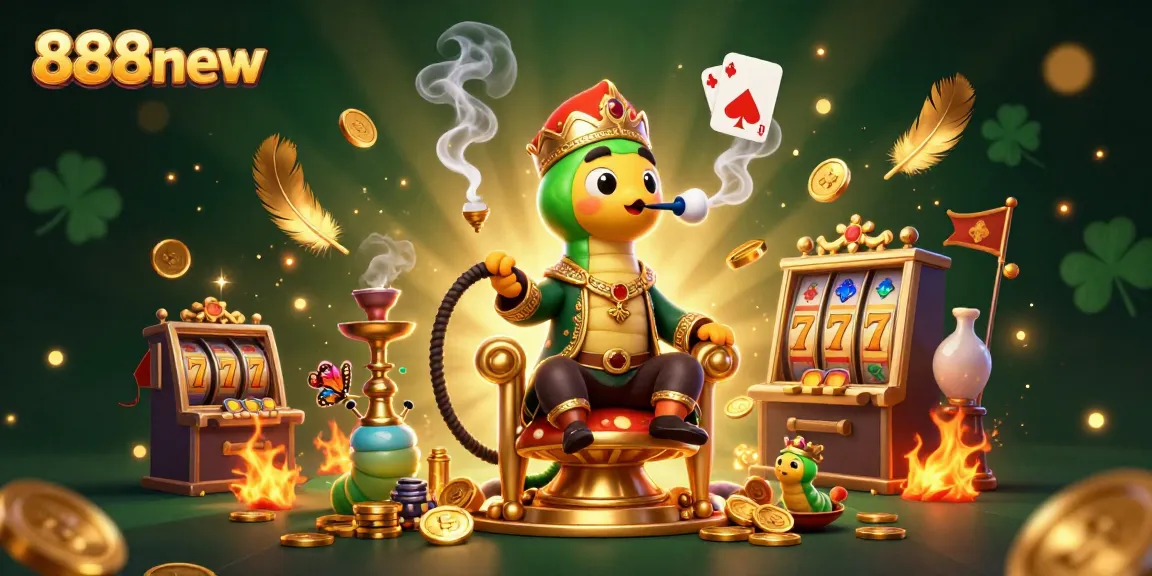 Win big with 888new at a vibrant casino scene full of action and excitement
