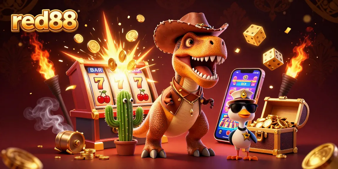 Win big at red88 with exciting slot machines and colorful casino characters!
