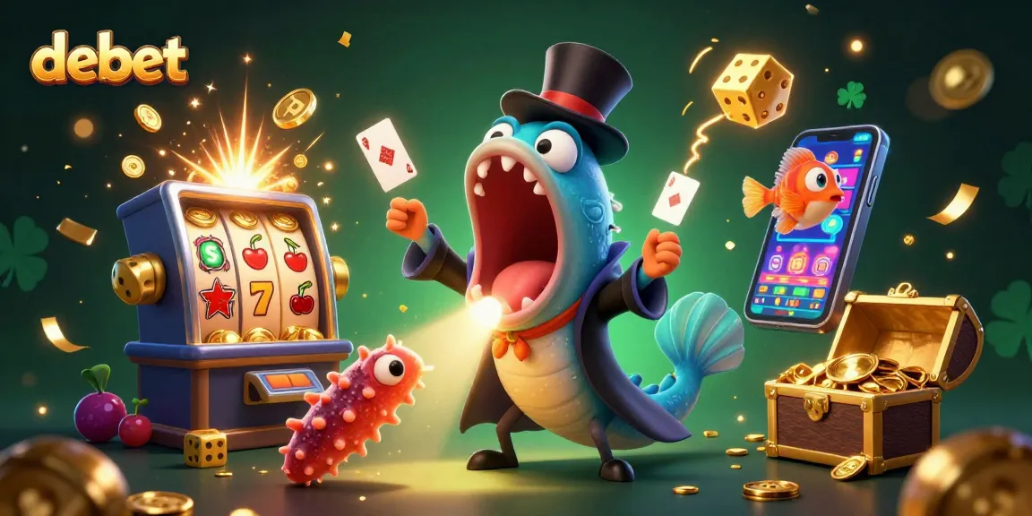 Experience the thrill of debet as sea creatures showcase dazzling casino magic.