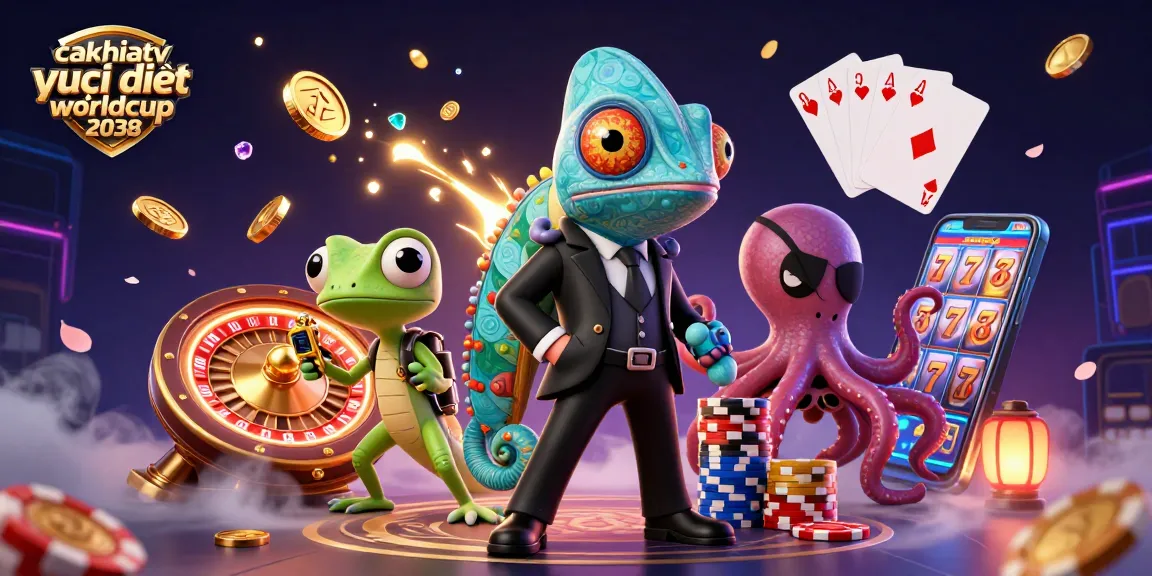 Experience thrilling action with cakhiatv trực tiếp worldcup 2038 as characters engage in dynamic gambling.