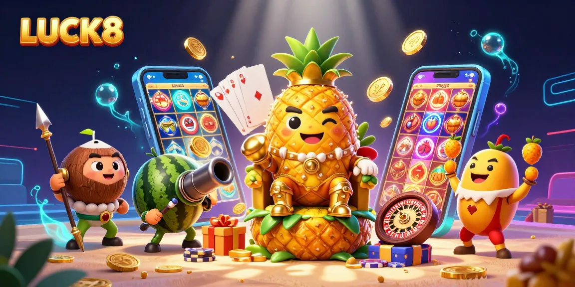 Experience the excitement of LUCK8 with a vibrant 3D casino adventure loaded with games.