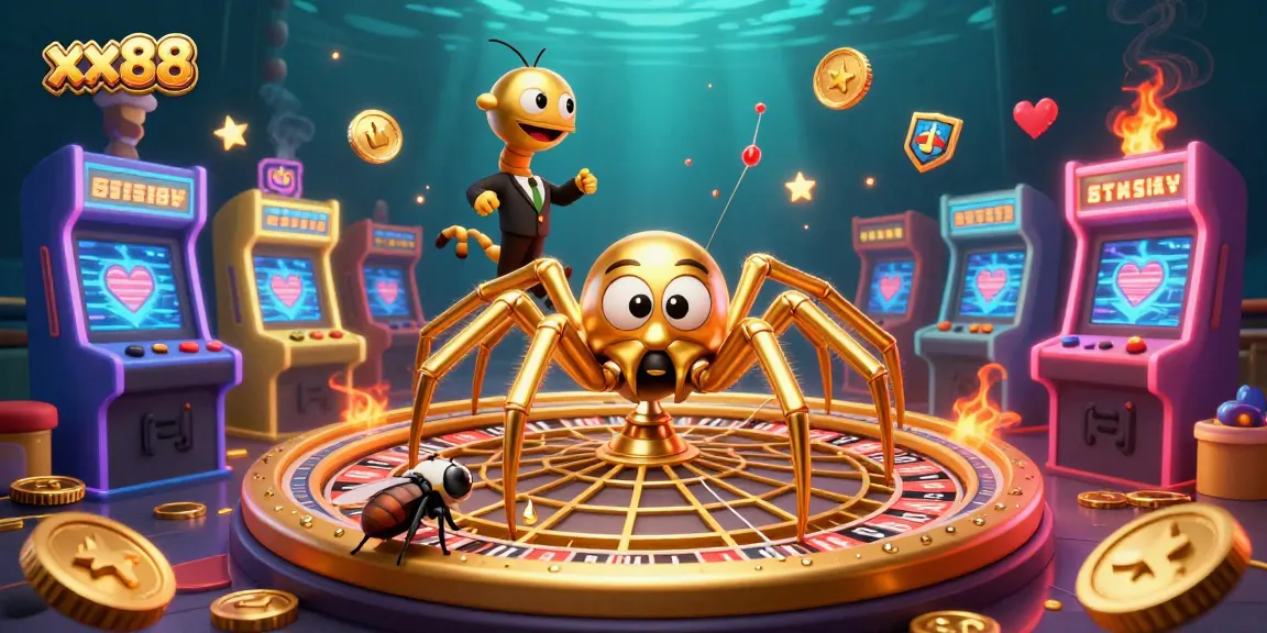 Engage in thrilling bets at xx88 with a dynamic 3D illustration capturing the excitement of gambling.